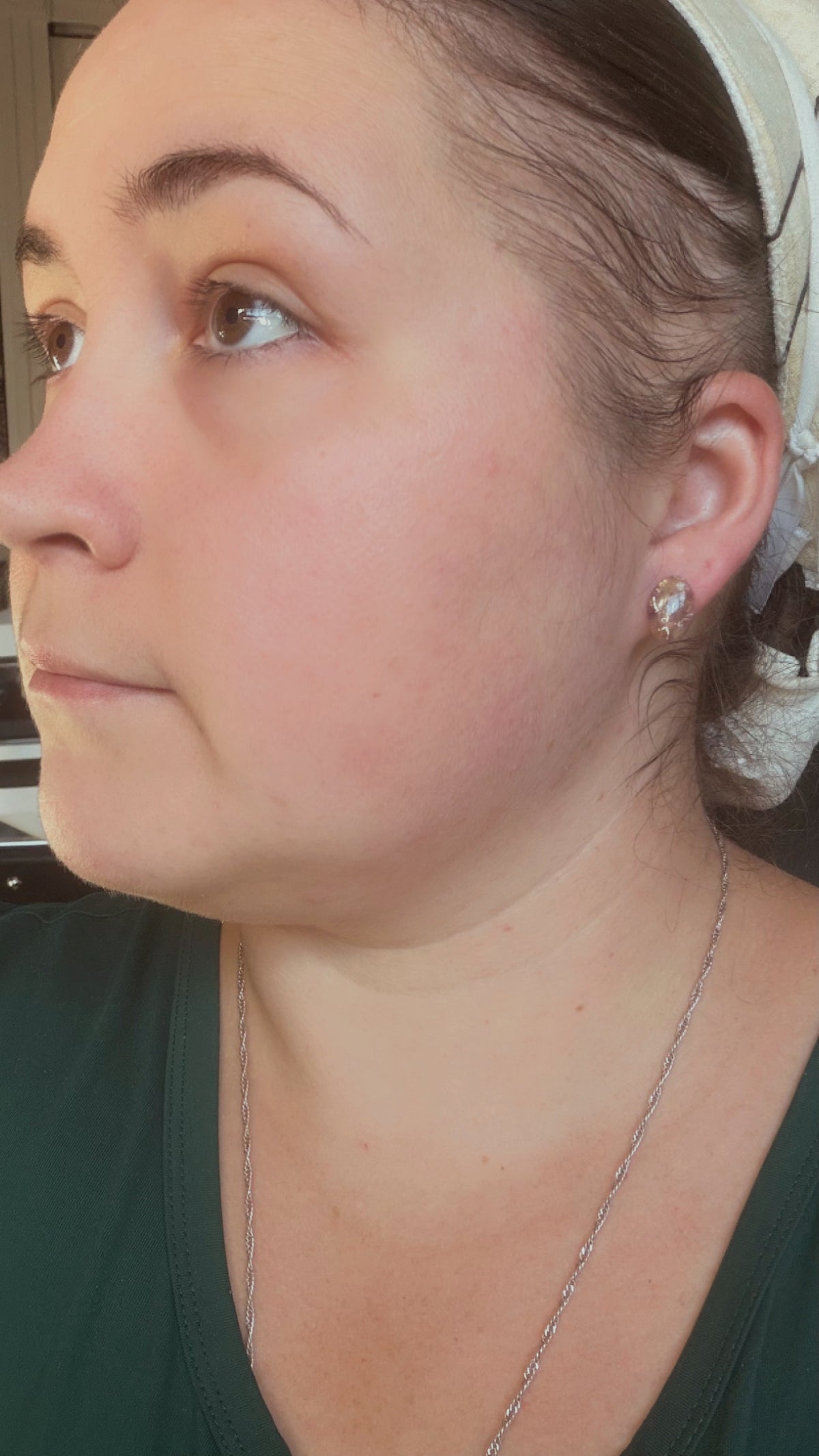 Brown & Gold Marble Polymer Clay Earrings | ClaybyMO