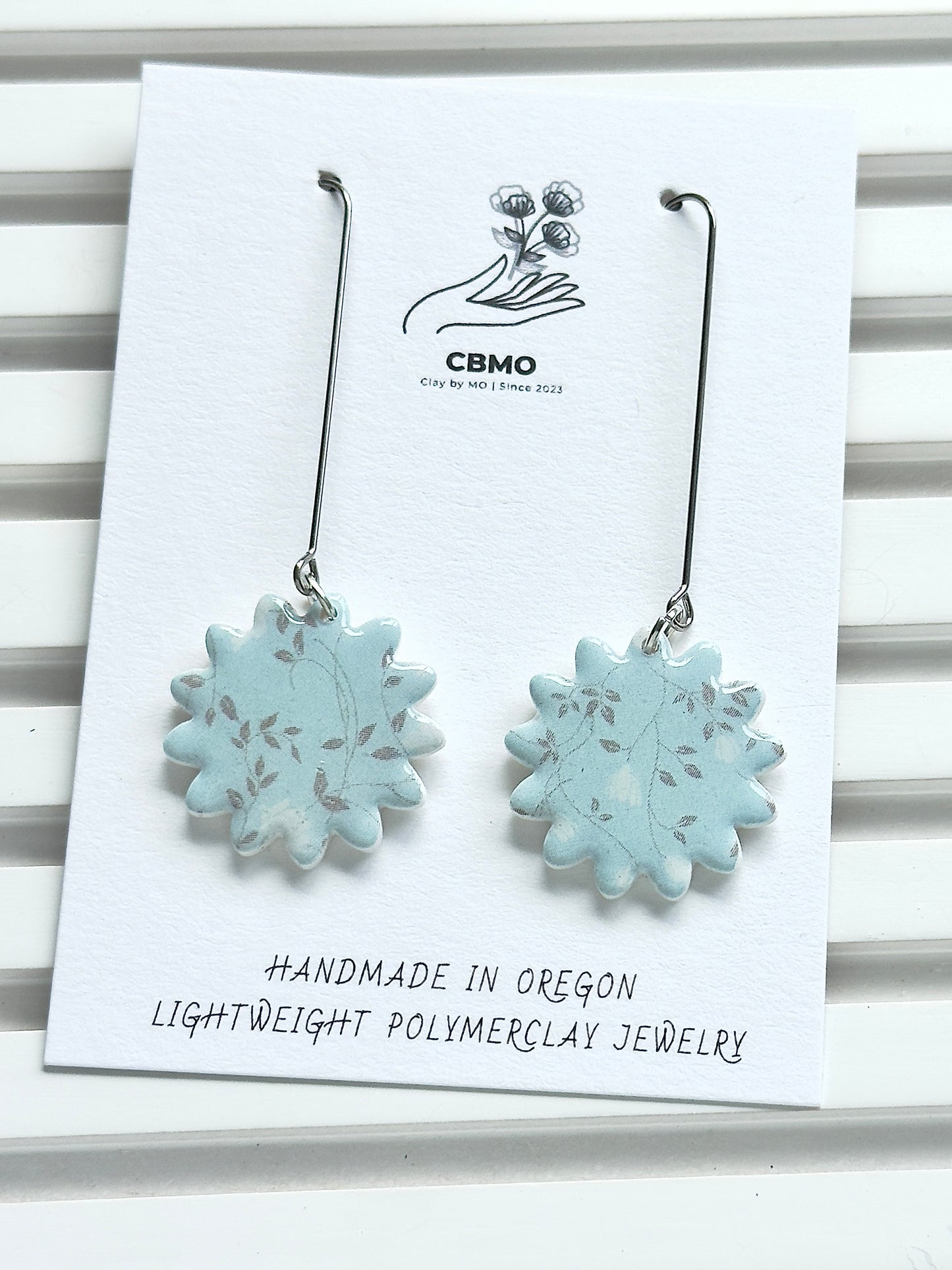 Floral Drop Dangles