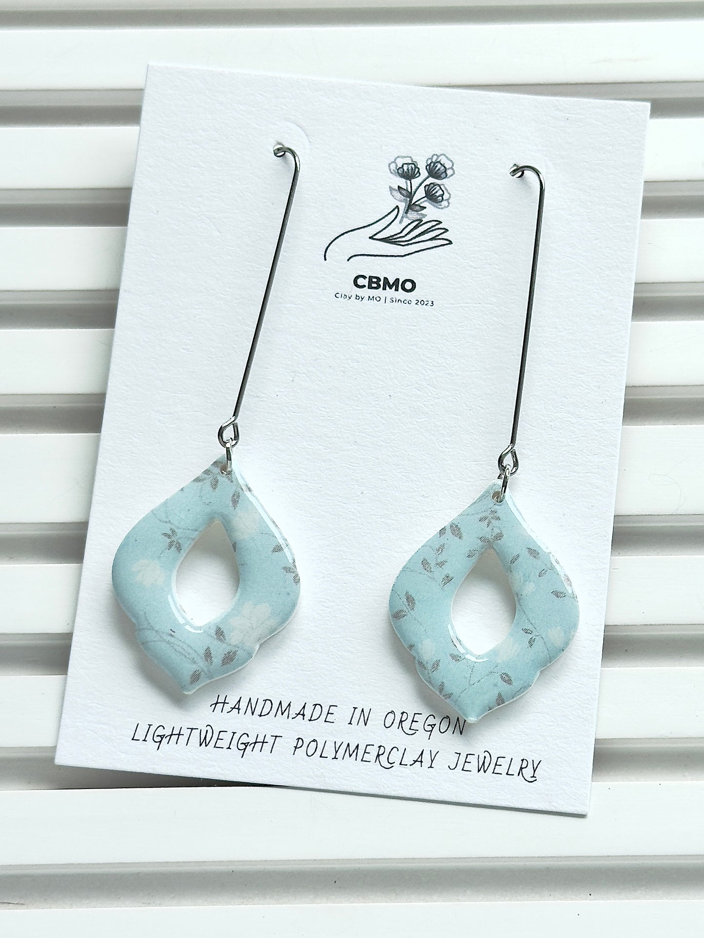 Floral Drop Dangles