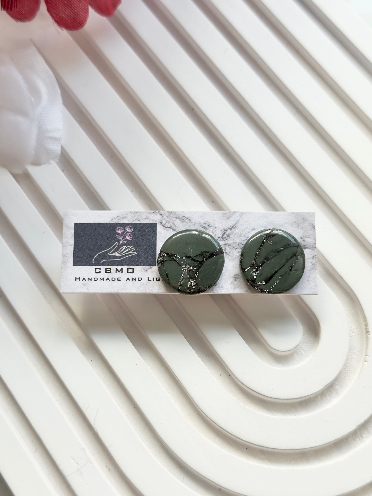 Large Circle Studs