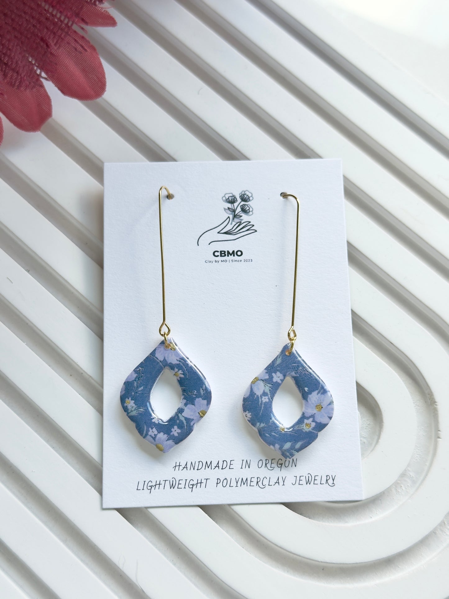 Floral Drop Dangles