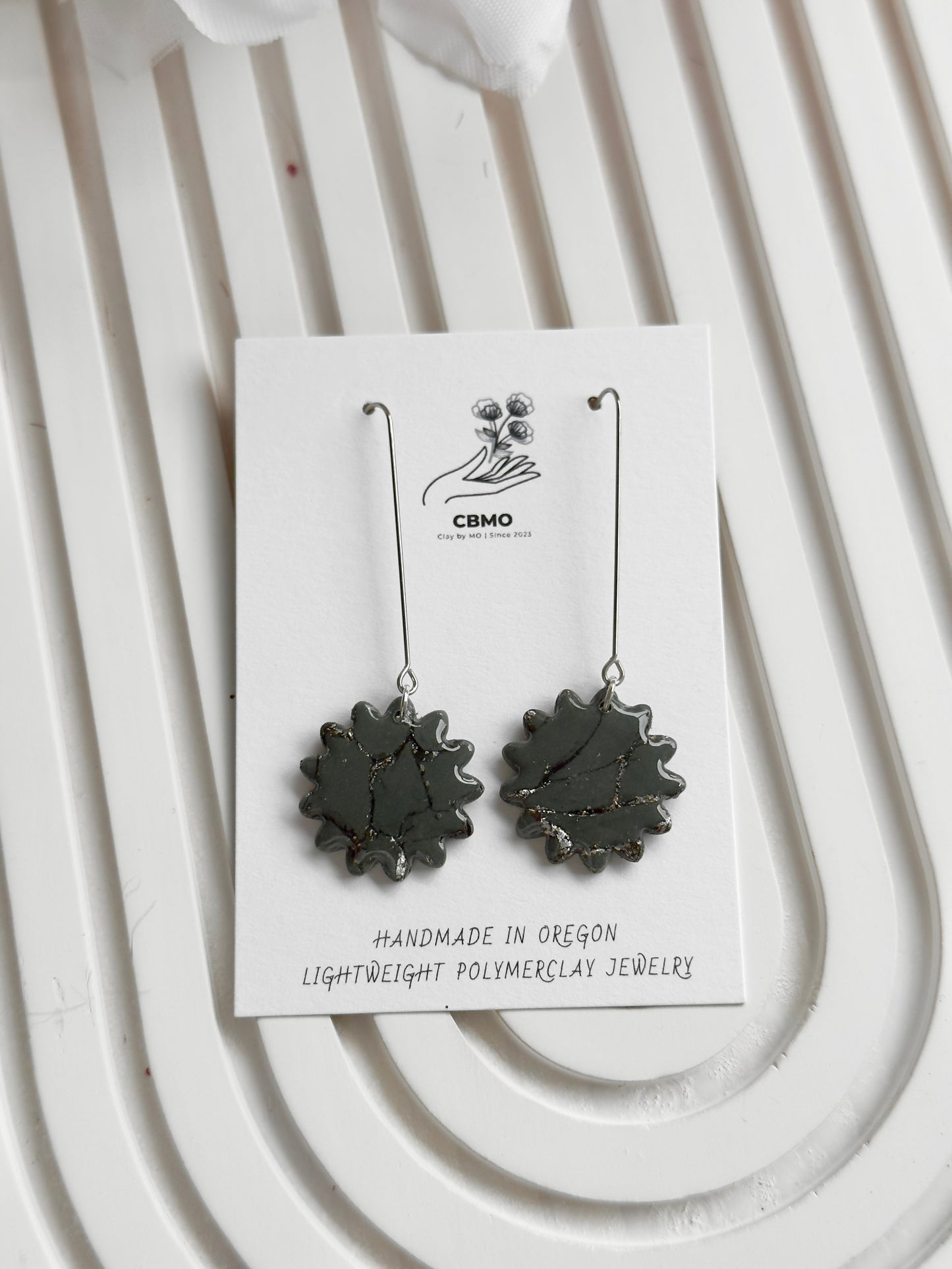 Floral Drop Dangles