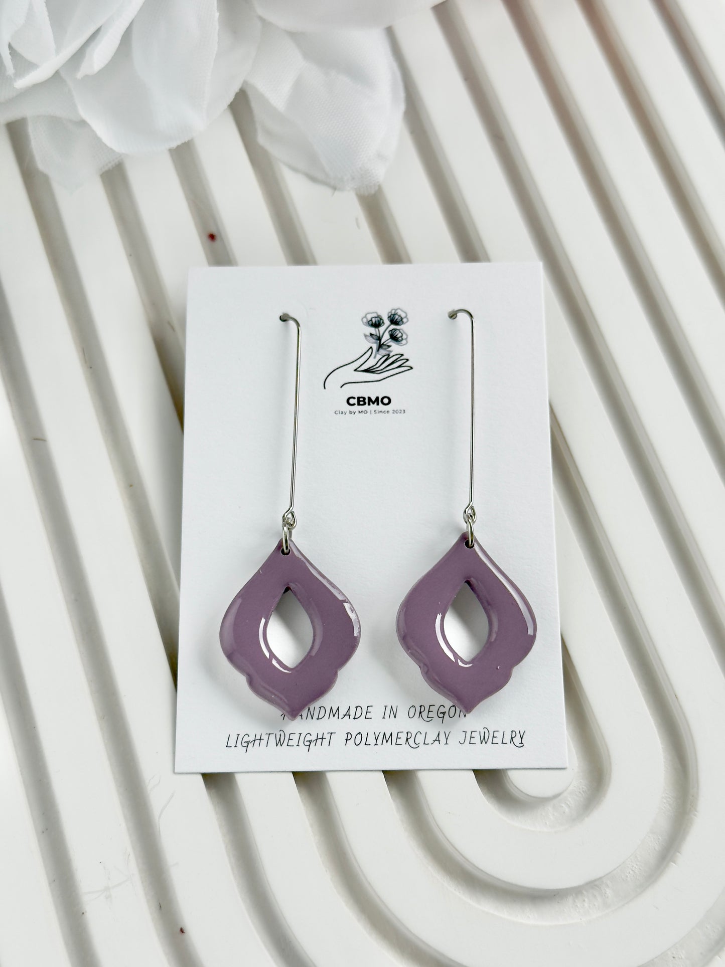 Floral Drop Dangles