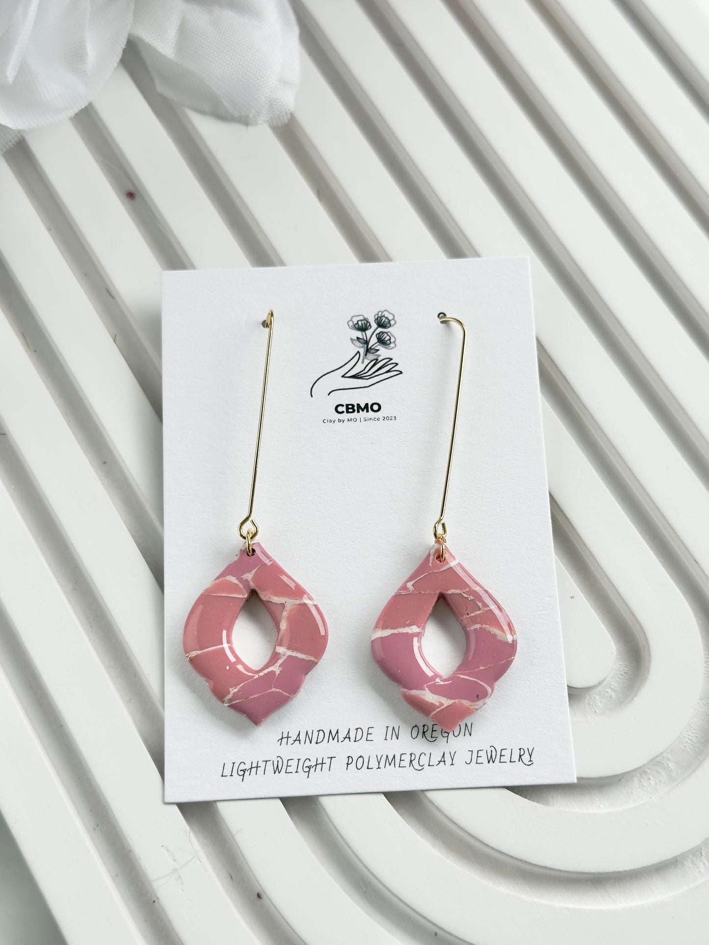 Floral Drop Dangles