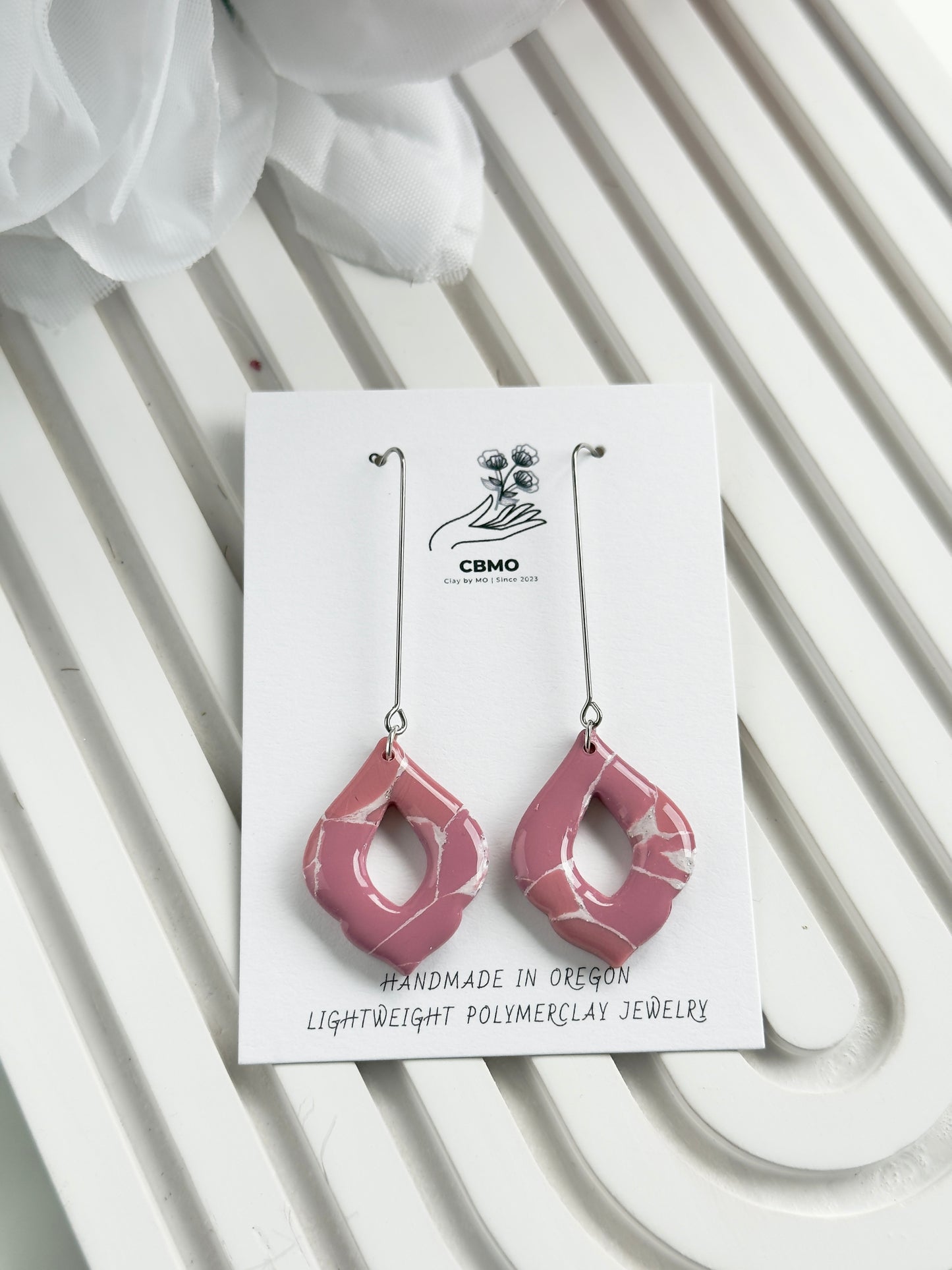 Floral Drop Dangles