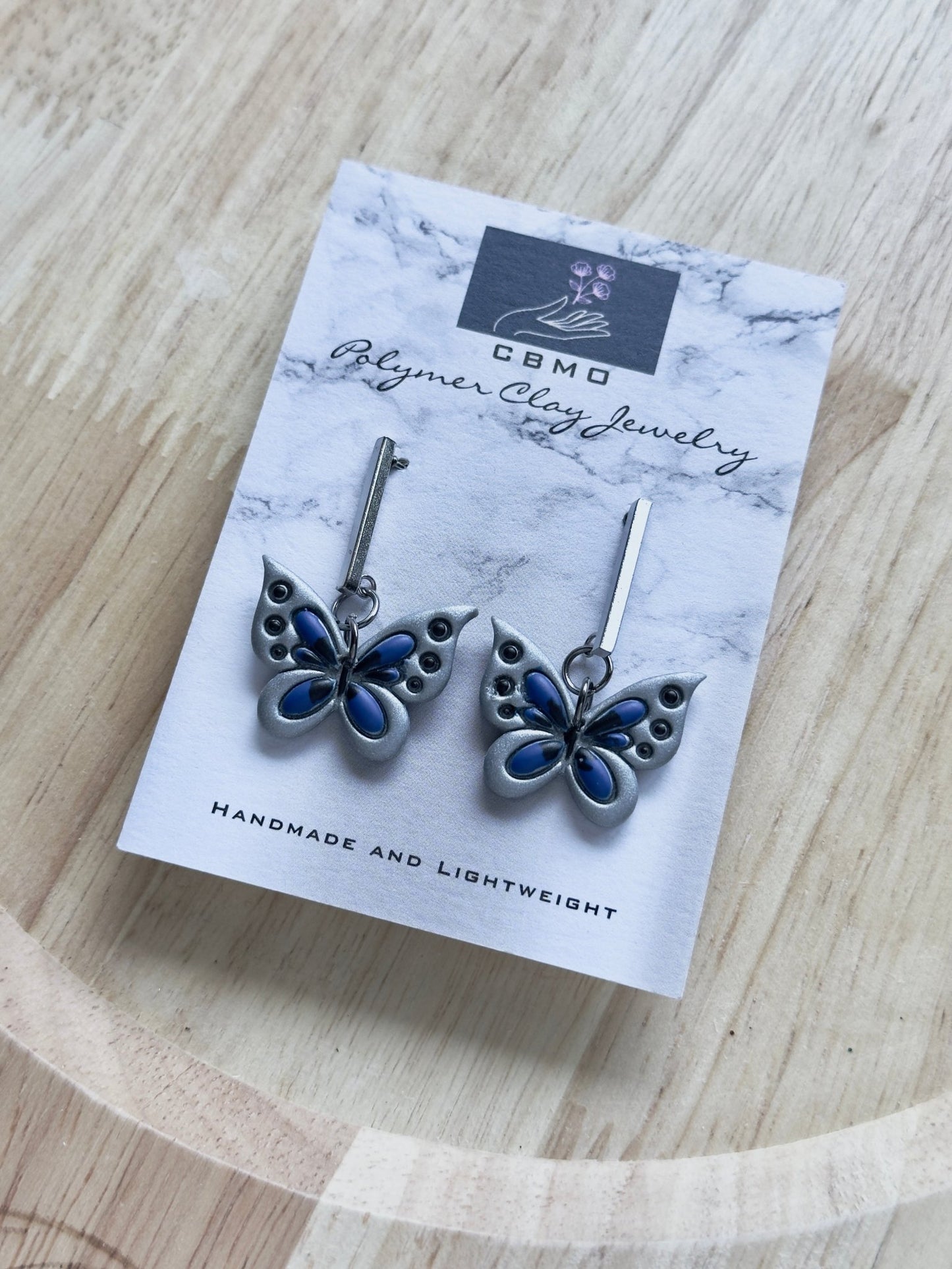 Butterfly Dangles - ClaybyMO