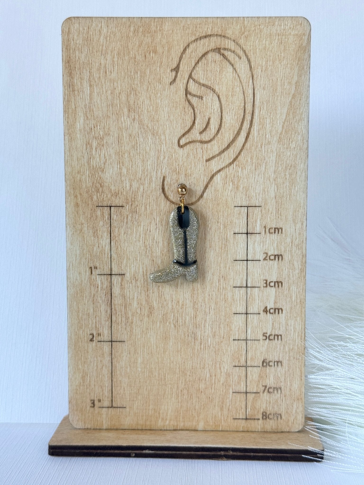 Cowboy Boots Dangles - ClaybyMO