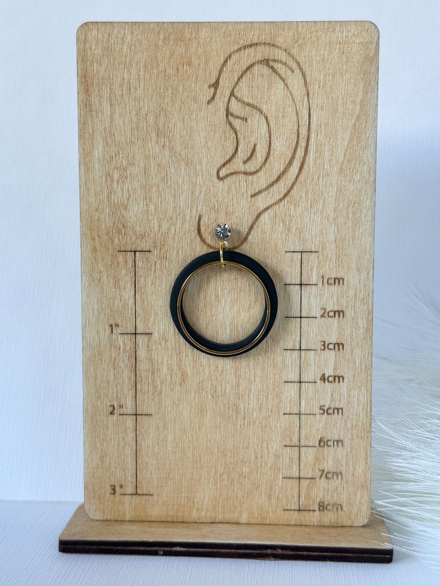 Double Circle Dangles - ClaybyMO