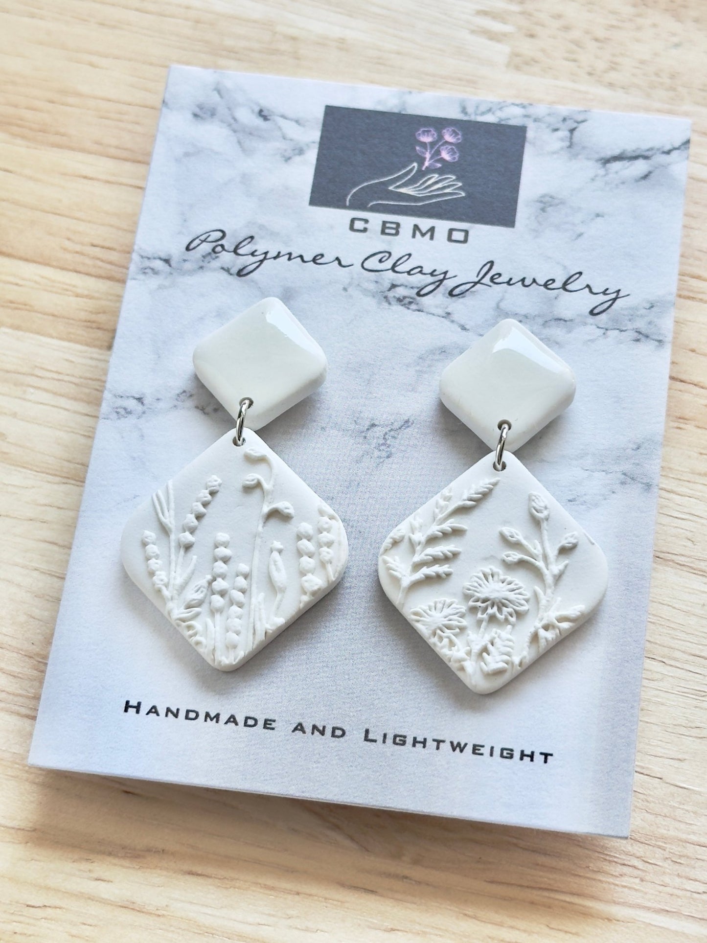 Embossed Dangles - ClaybyMO