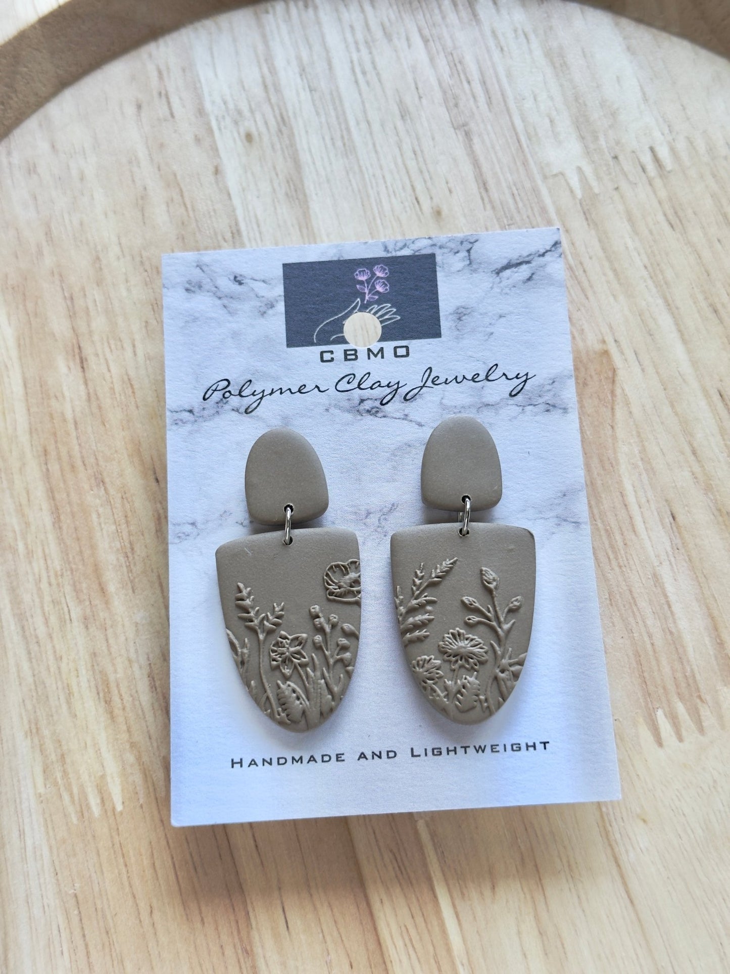 Embossed Dangles - ClaybyMO