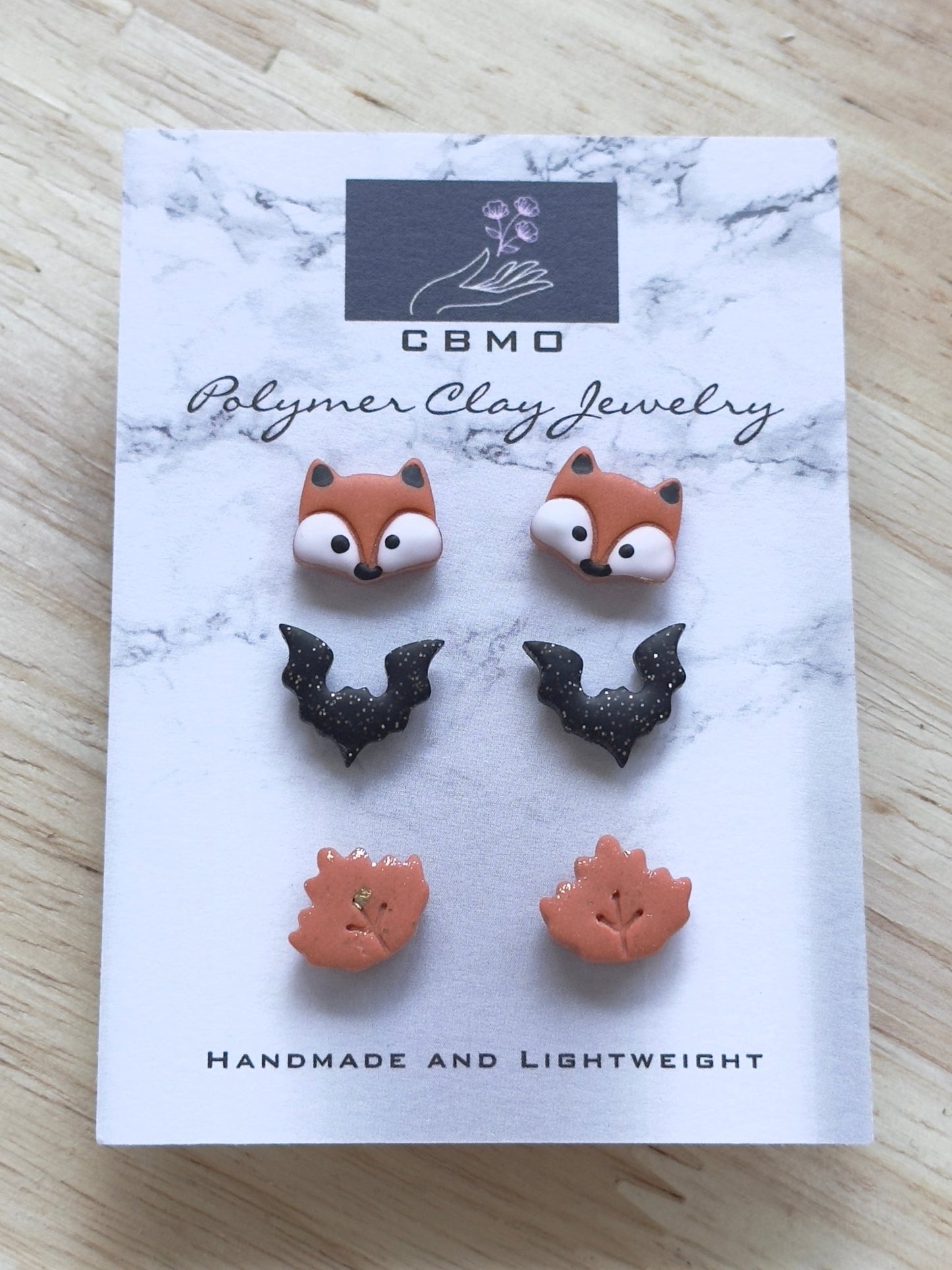 Fall/Halloween Stud Pks - ClaybyMO