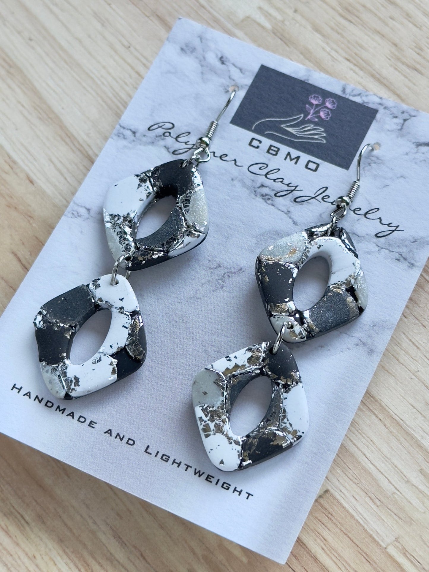 Four Tone Neutral Earrings - ClaybyMO