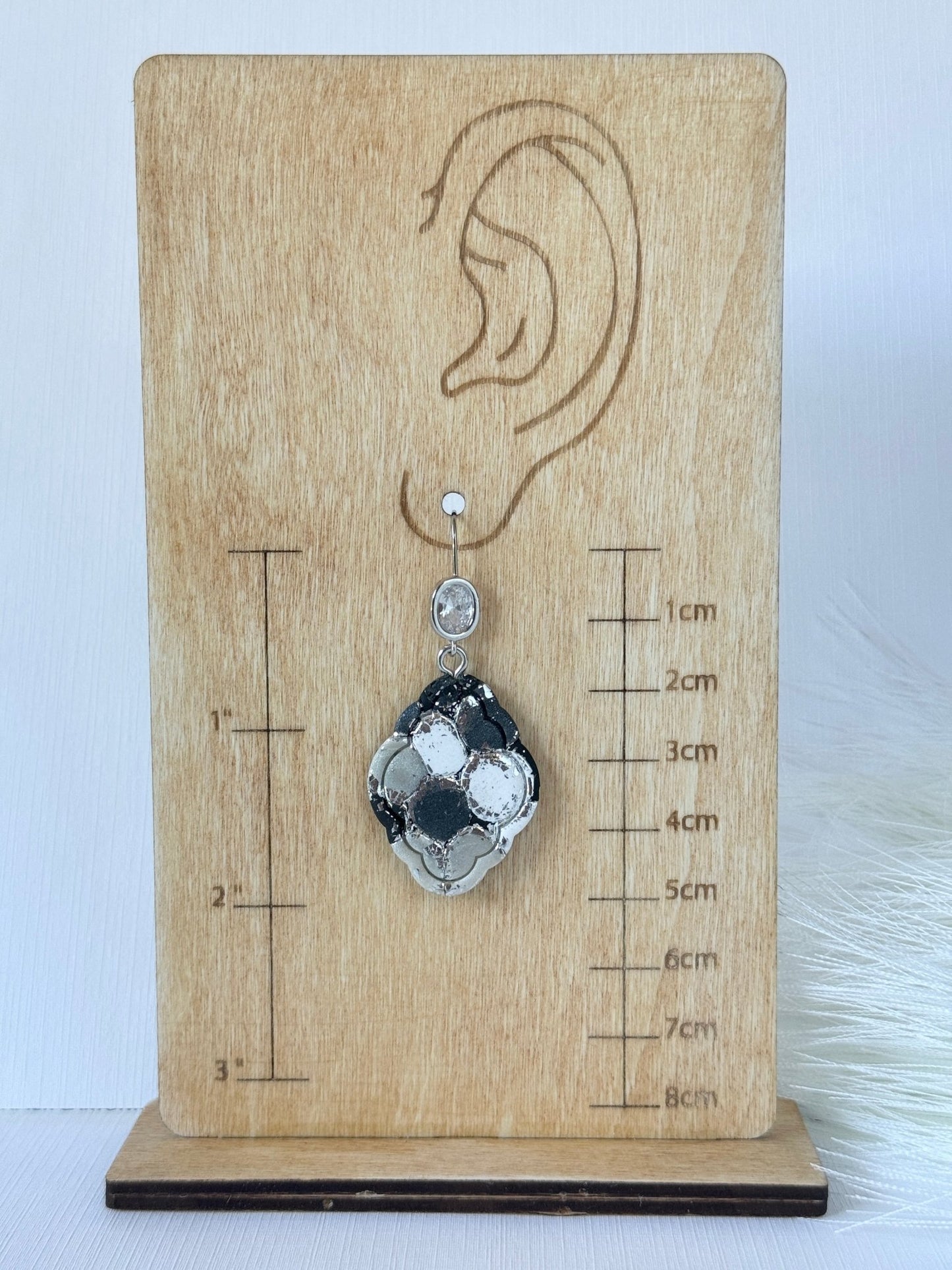 Four Tone Neutral Earrings - ClaybyMO