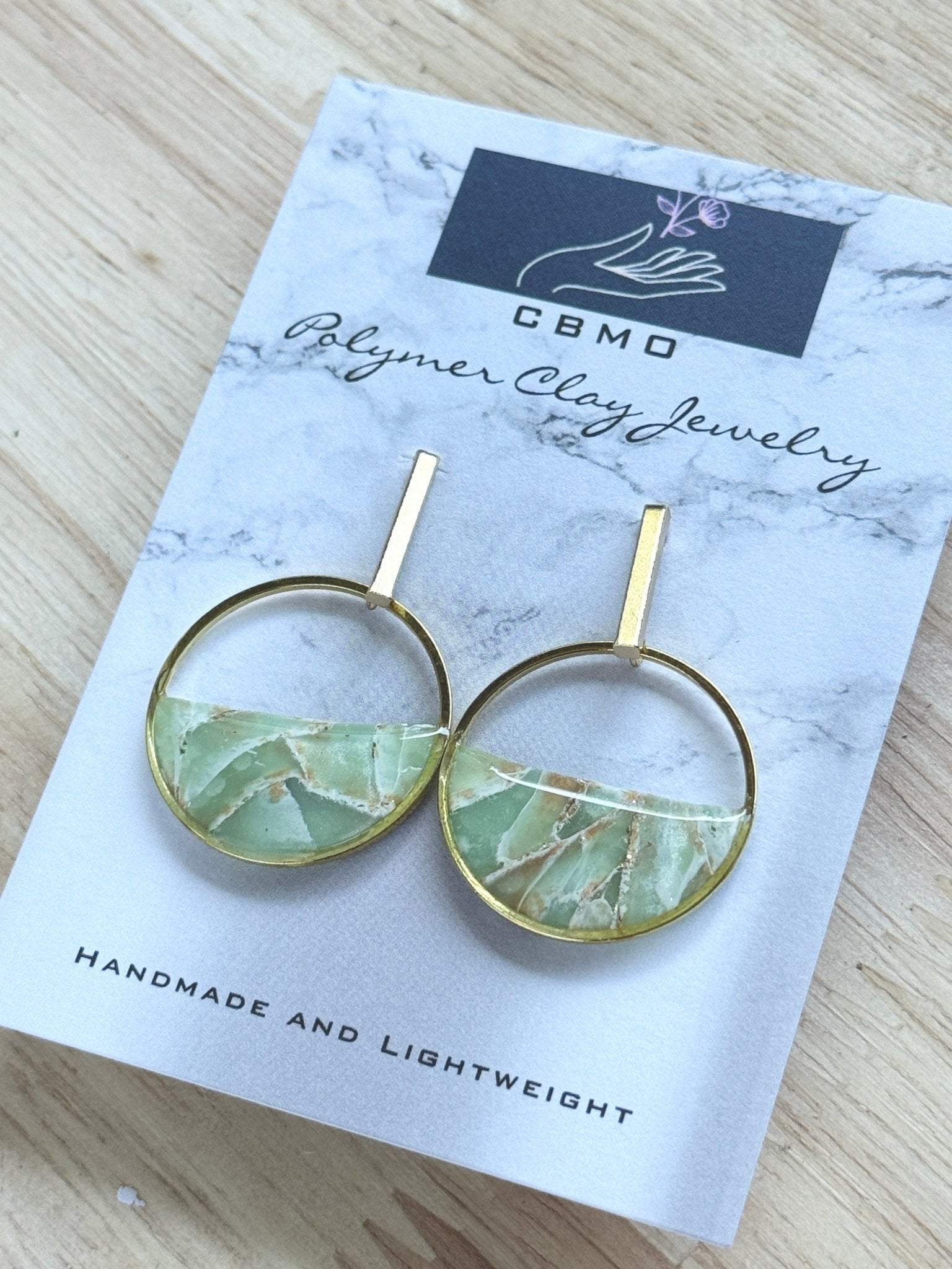 Half Circle Dangles - ClaybyMO