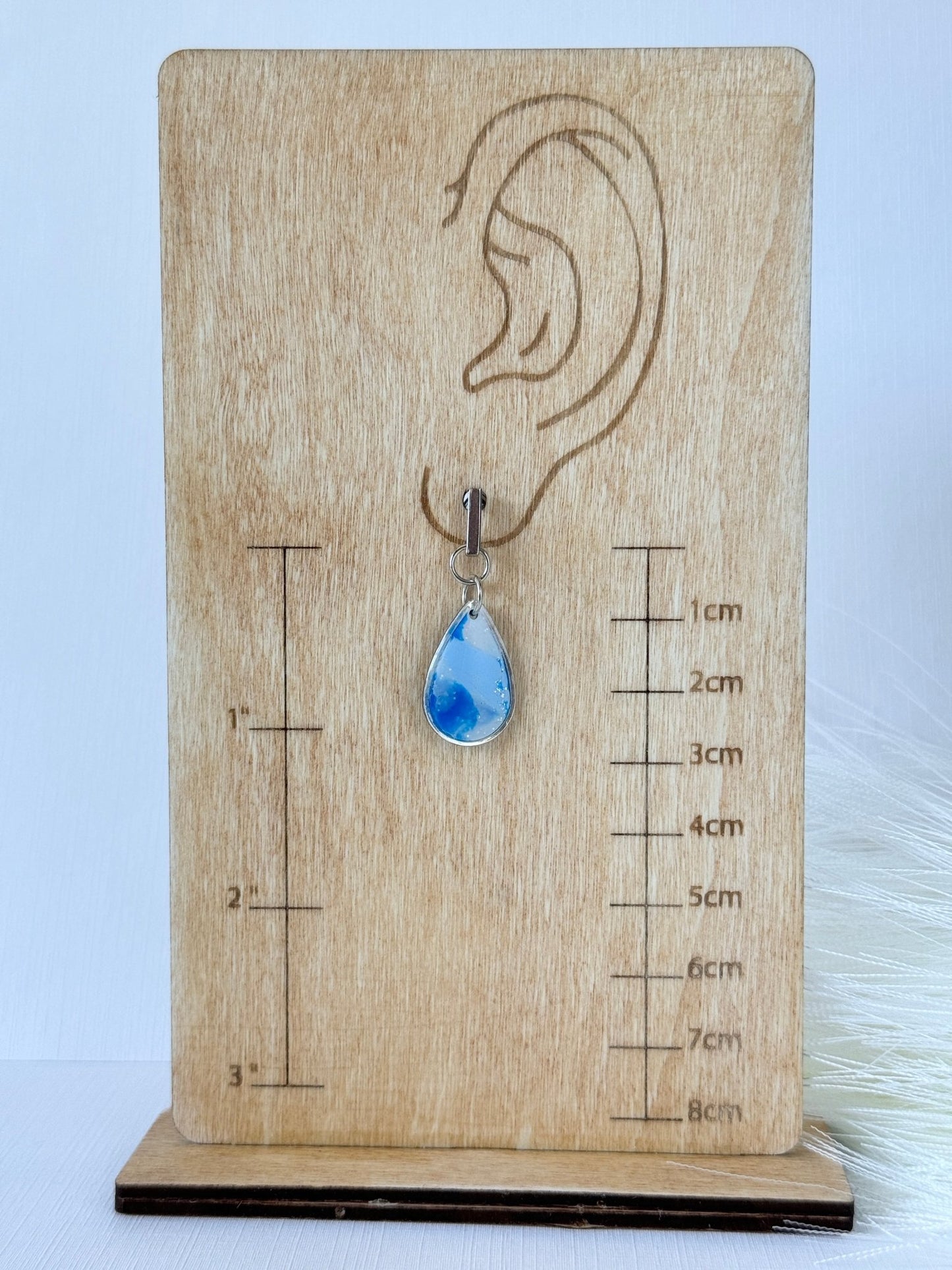 Sea Marble Dangles (Multiple Styles) - ClaybyMO