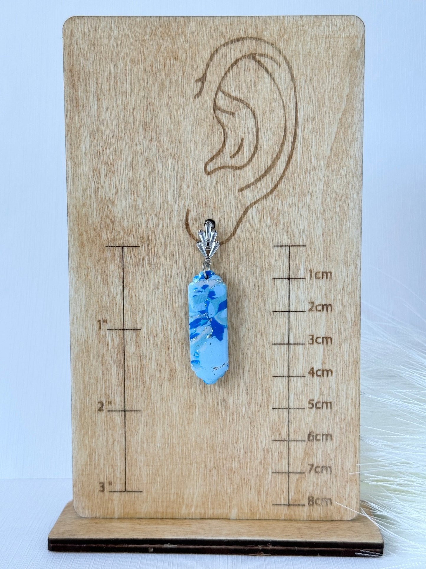 Sea Marble Dangles (Multiple Styles) - ClaybyMO