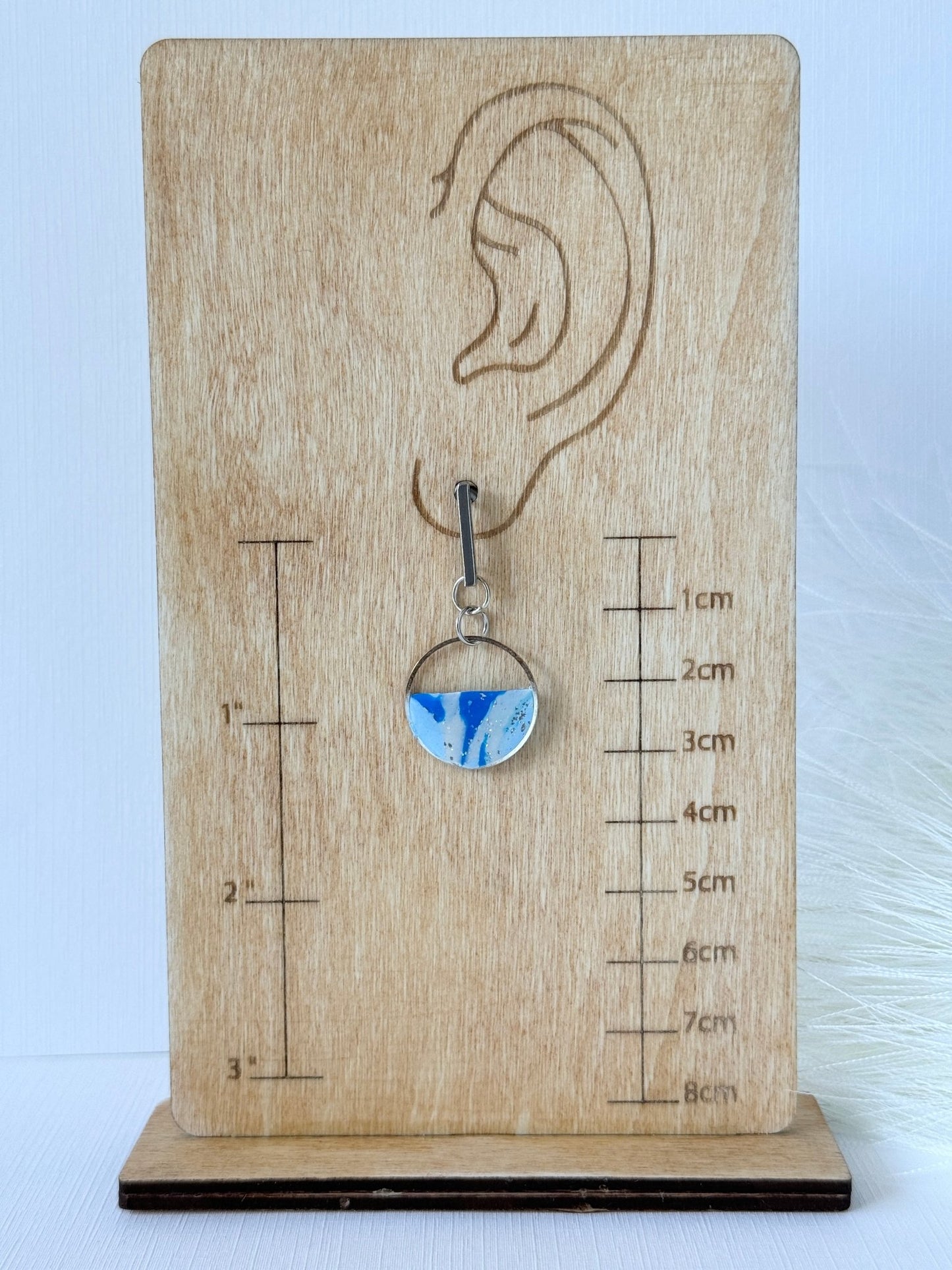 Sea Marble Dangles (Multiple Styles) - ClaybyMO