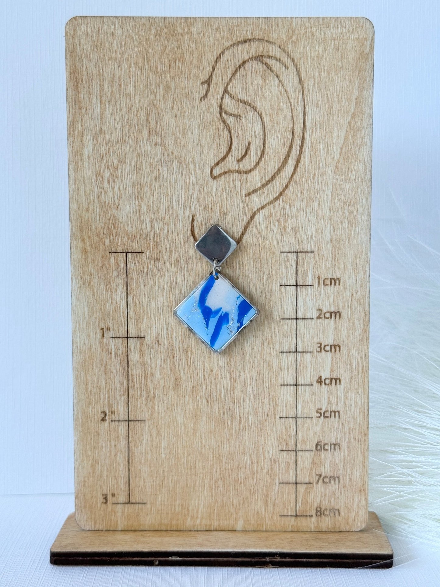 Sea Marble Dangles (Multiple Styles) - ClaybyMO