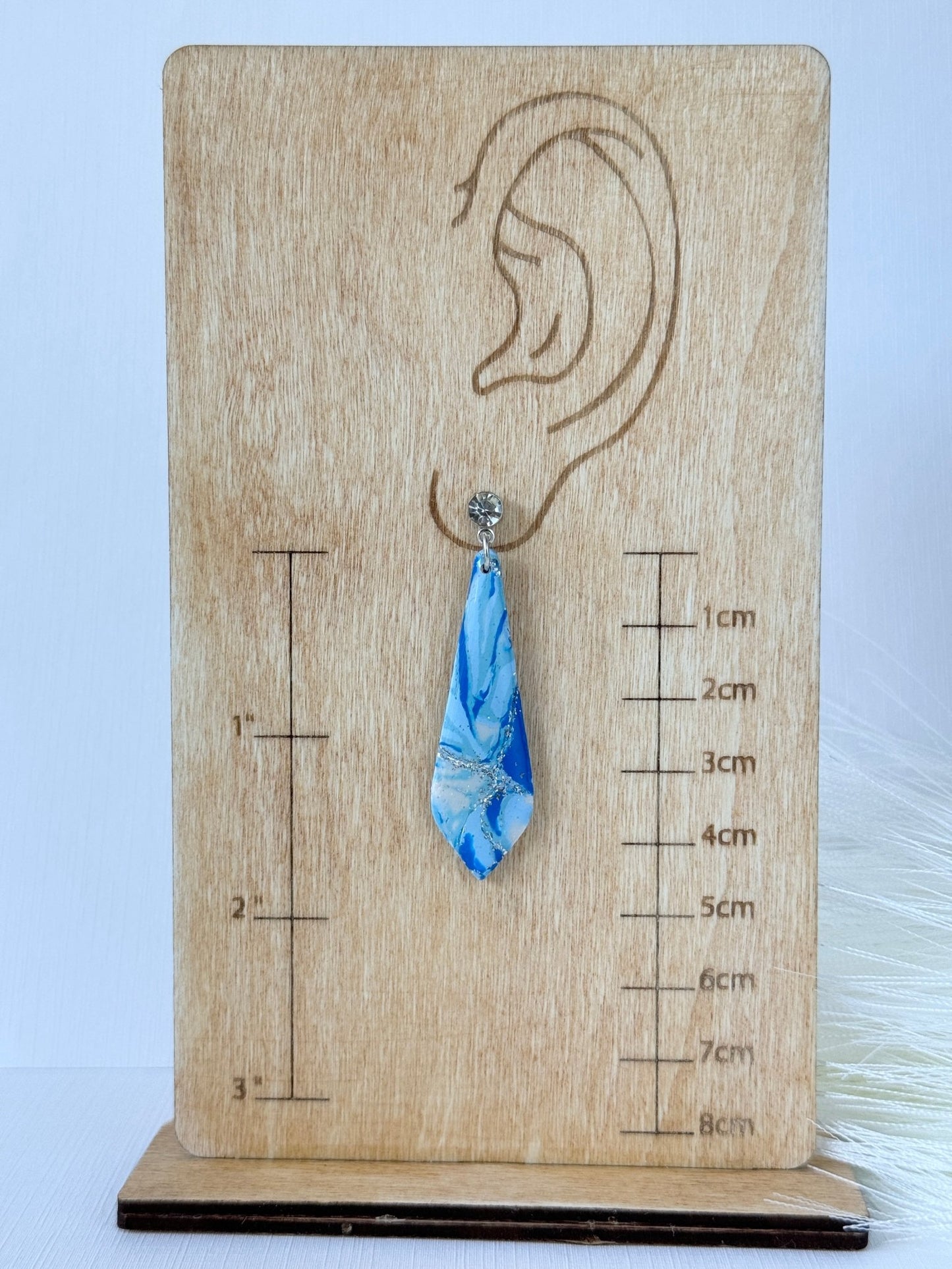 Sea Marble Dangles (Multiple Styles) - ClaybyMO