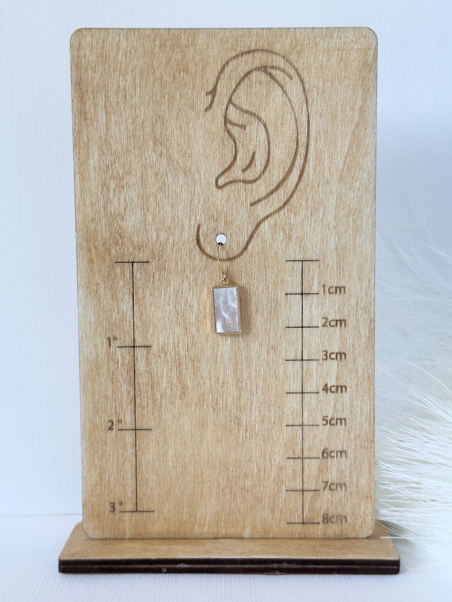 Silver/Gold Mini Bar Dangles - ClaybyMO