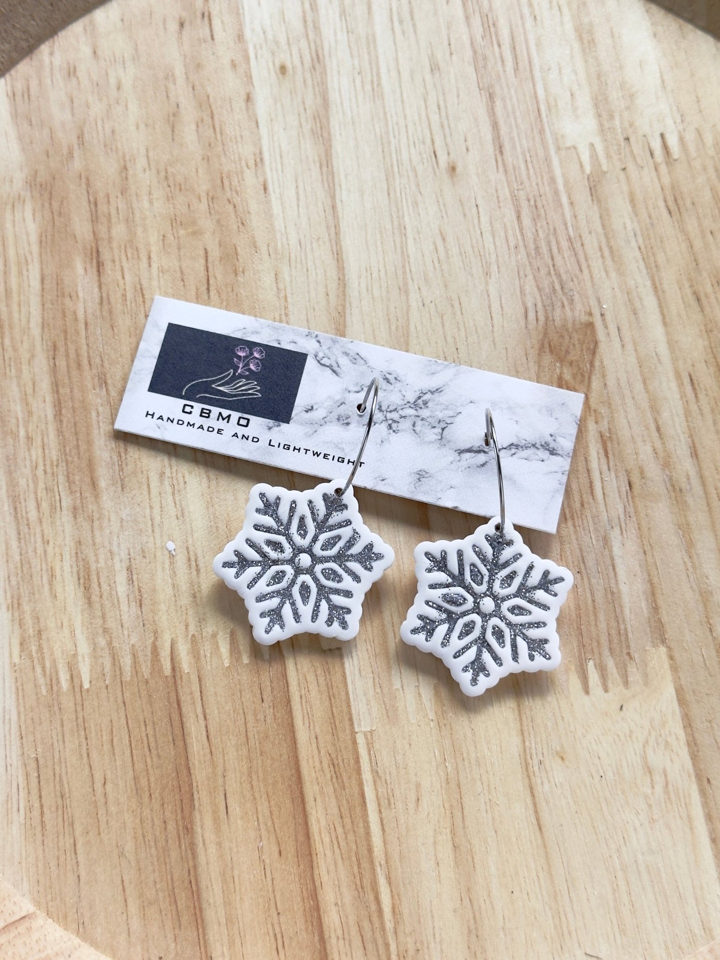 Snowflake Dangles - ClaybyMO