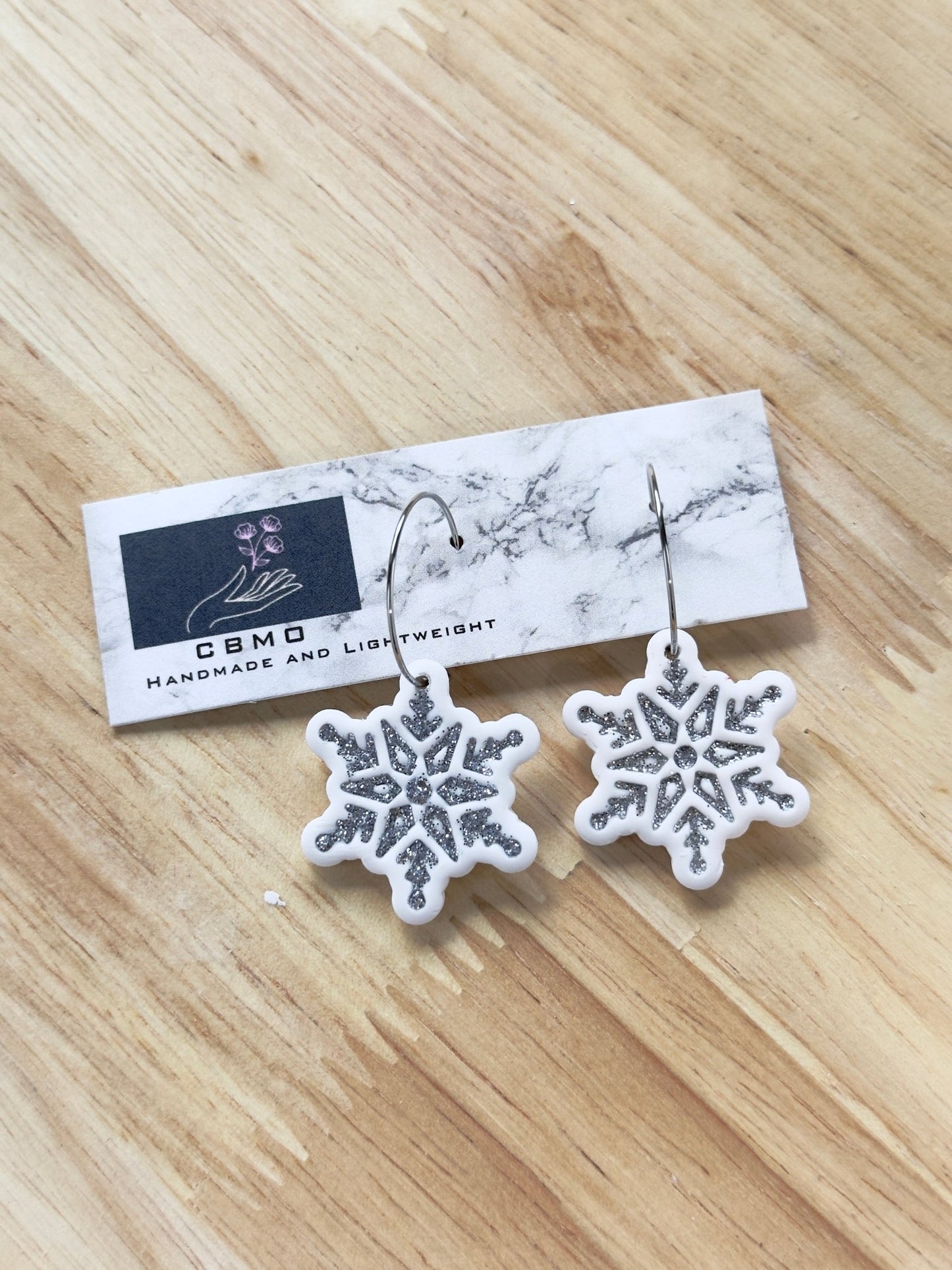 Snowflake Dangles - ClaybyMO