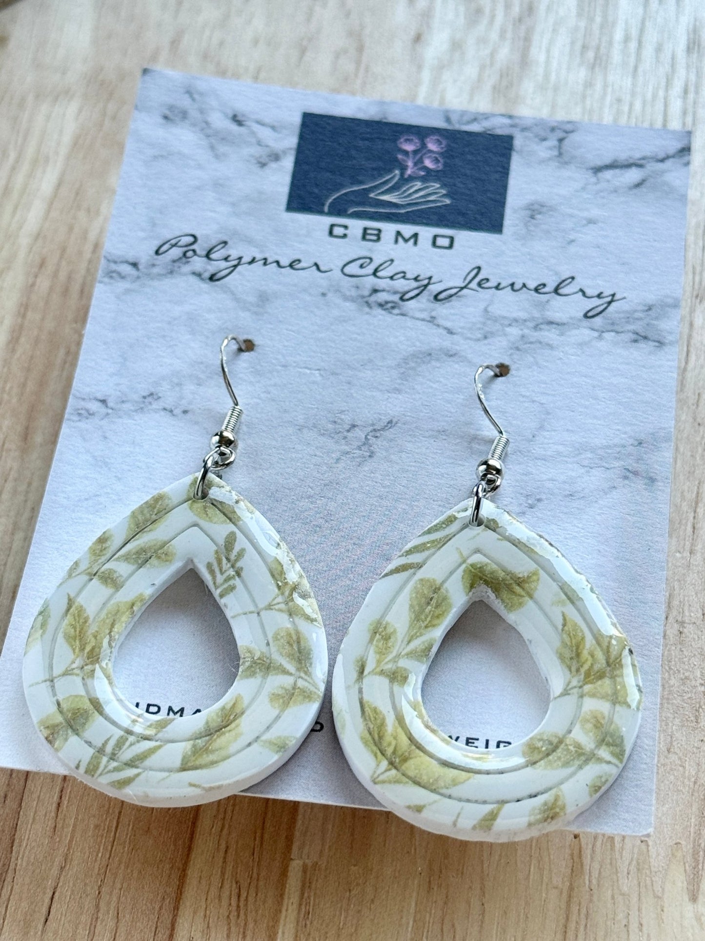 Transfer sheet Teardrops - ClaybyMO