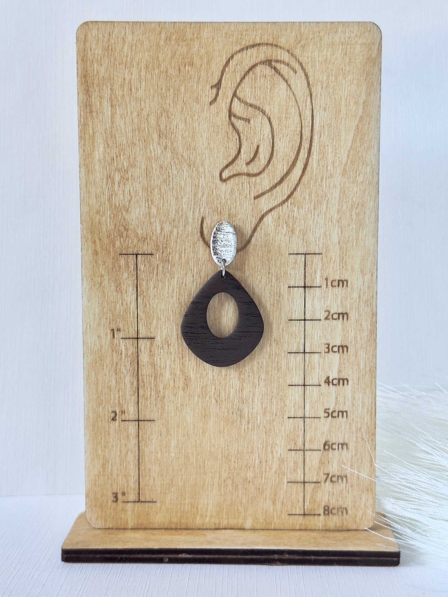 Wood Dangles - ClaybyMO