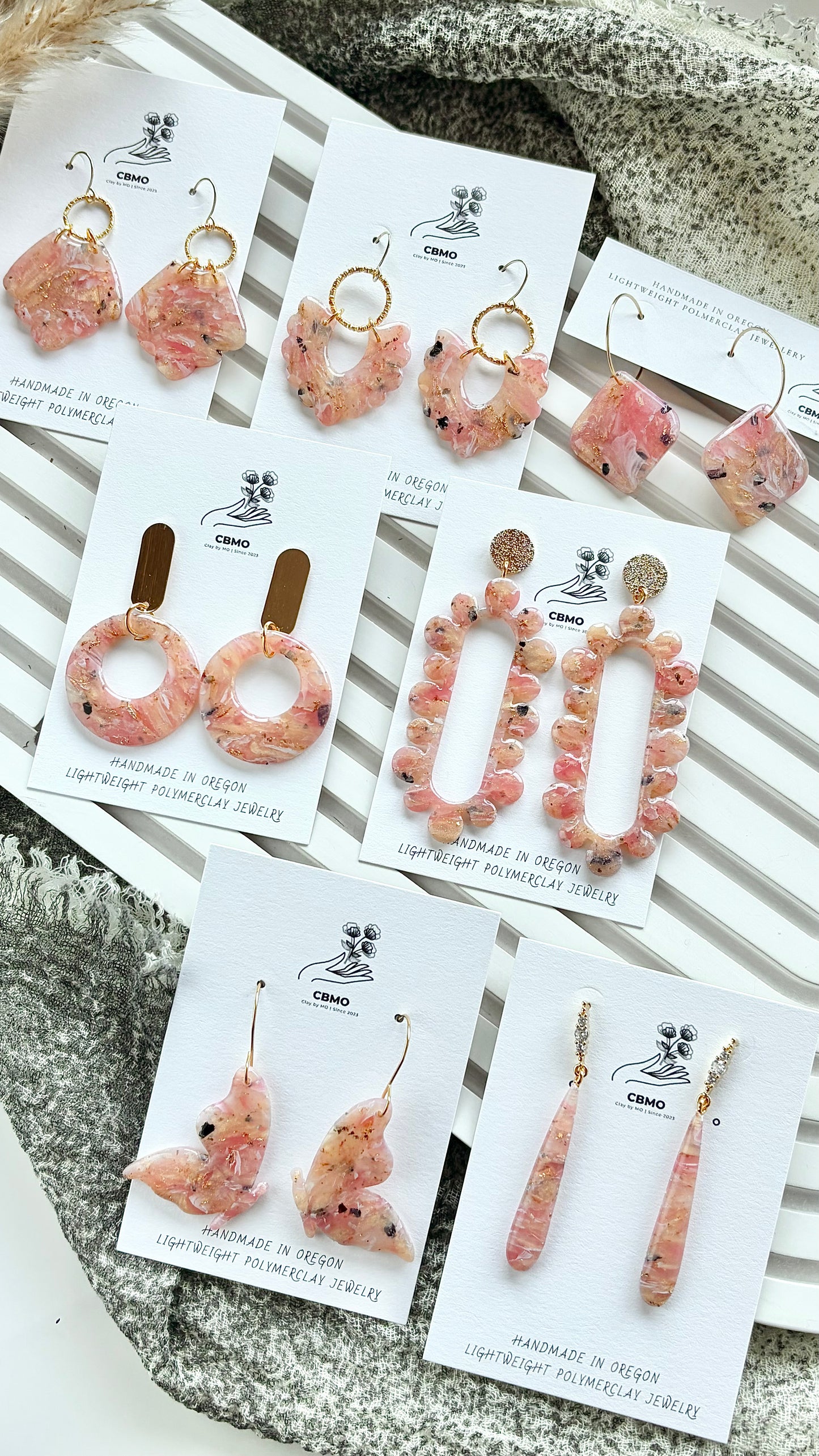 Pink + Gold Marble Collection