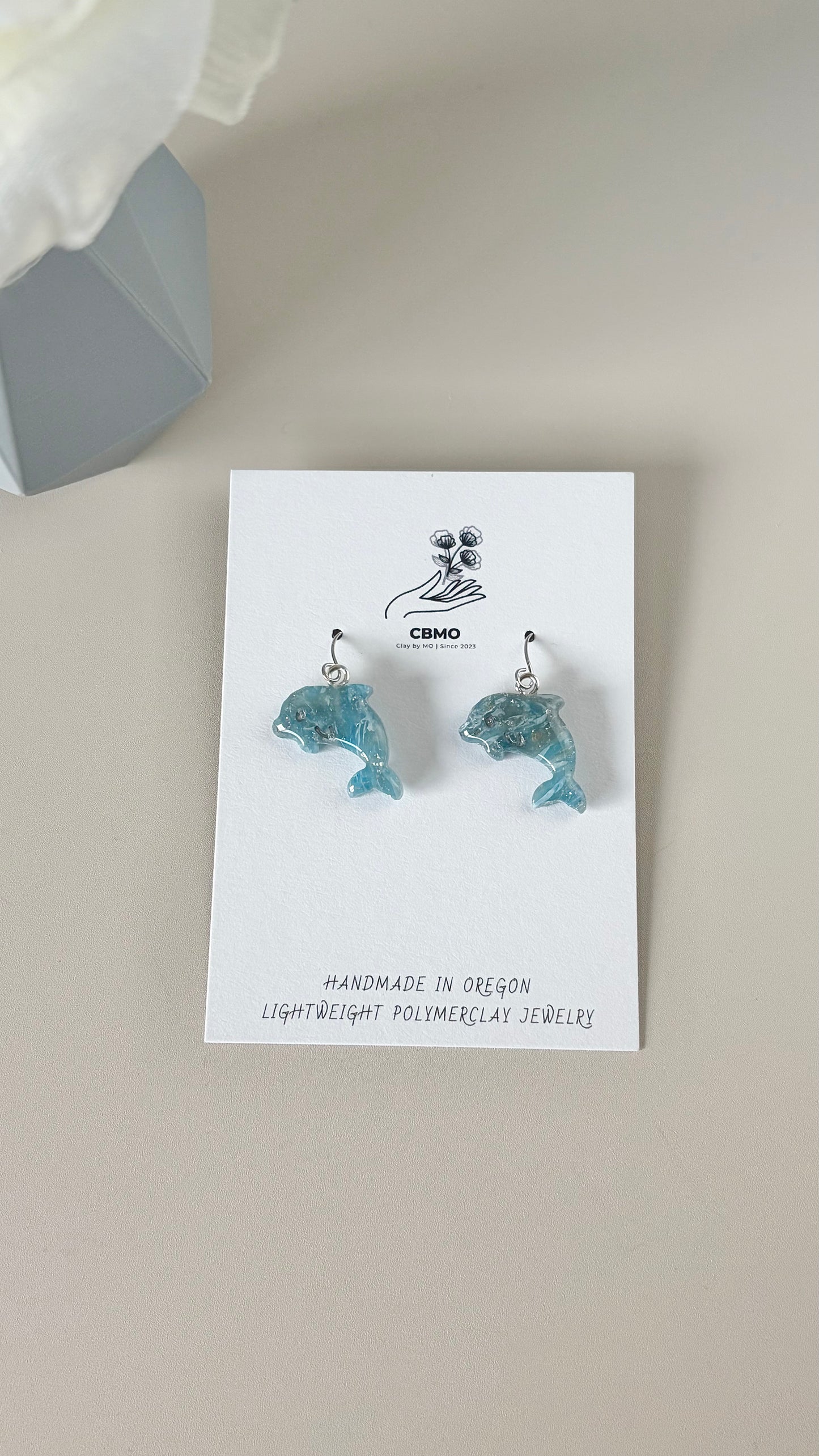 Blue + Silver Marble Collection