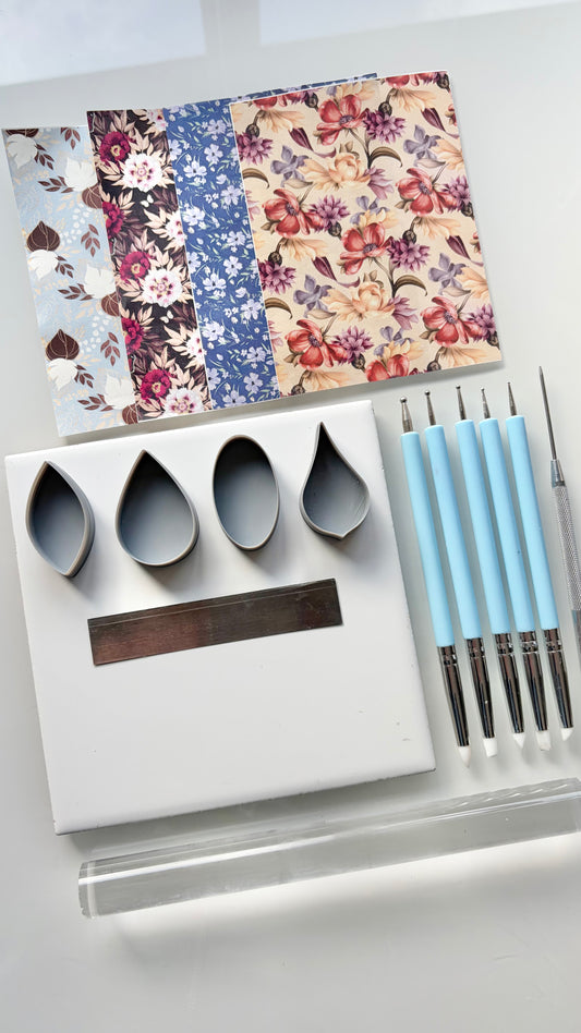 Basic polymerclay tool set