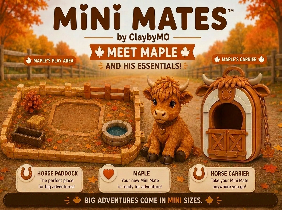 Mini Mates Farm Friends- Maple