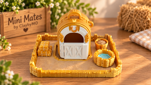 Mystery Mate 3D Mini Farm Figure | Mini Mates Farm Friends | ClaybyMO