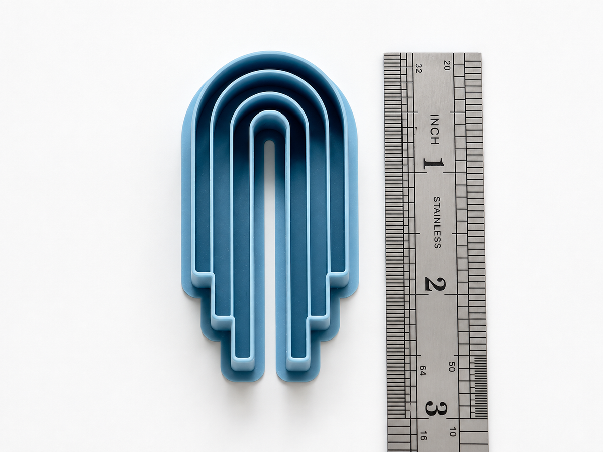 Arch Polymer Clay Cutter | Earring & Jewelry Shapes | ClaybyMO