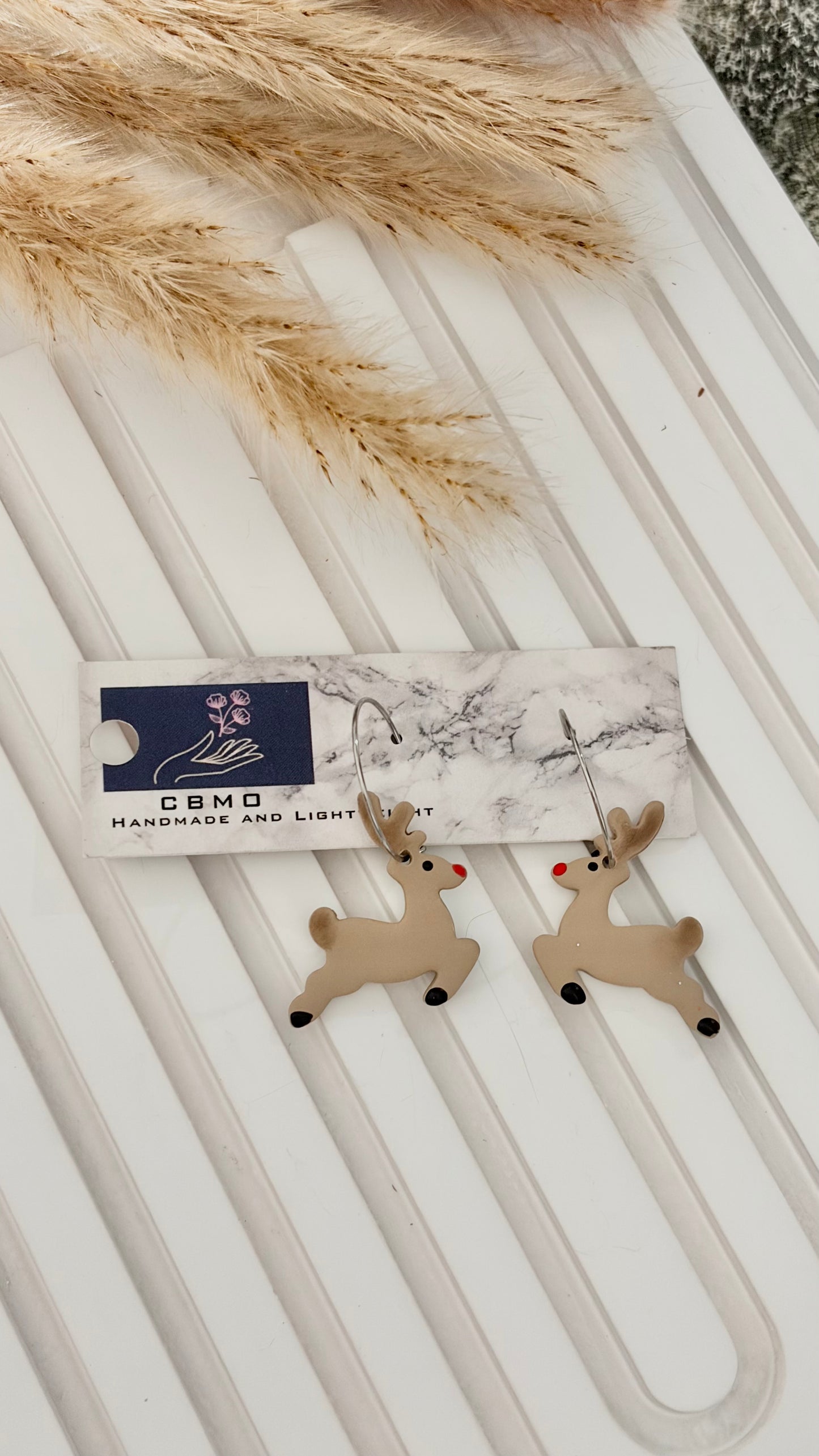 Reindeer Dangles/Studs(Limited Edition)