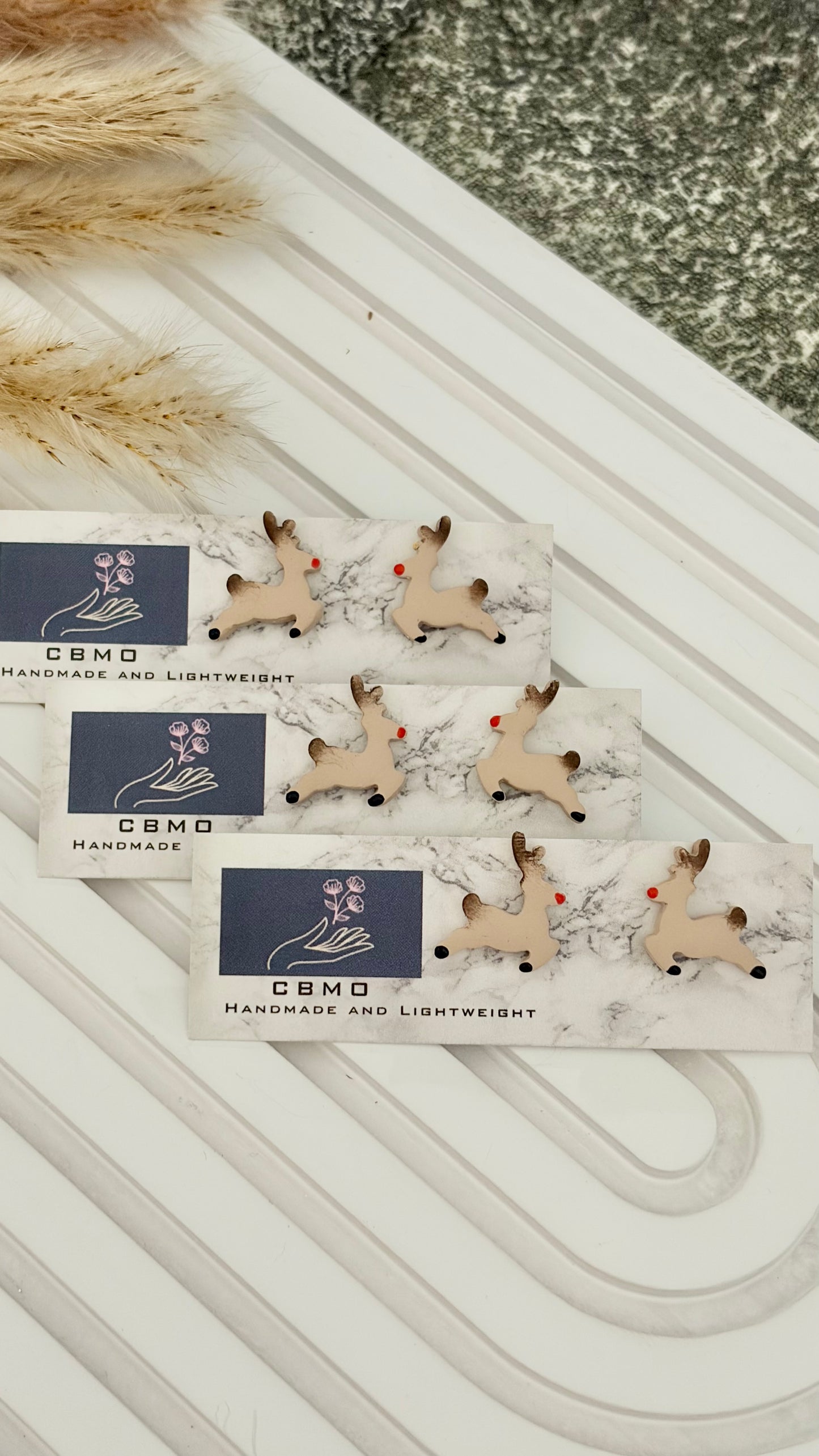 Reindeer Dangles/Studs(Limited Edition)