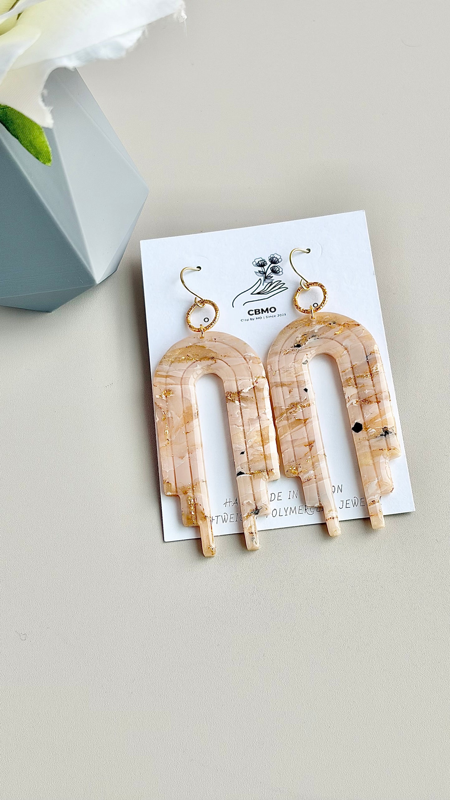Carmel + Gold Marble Collection
