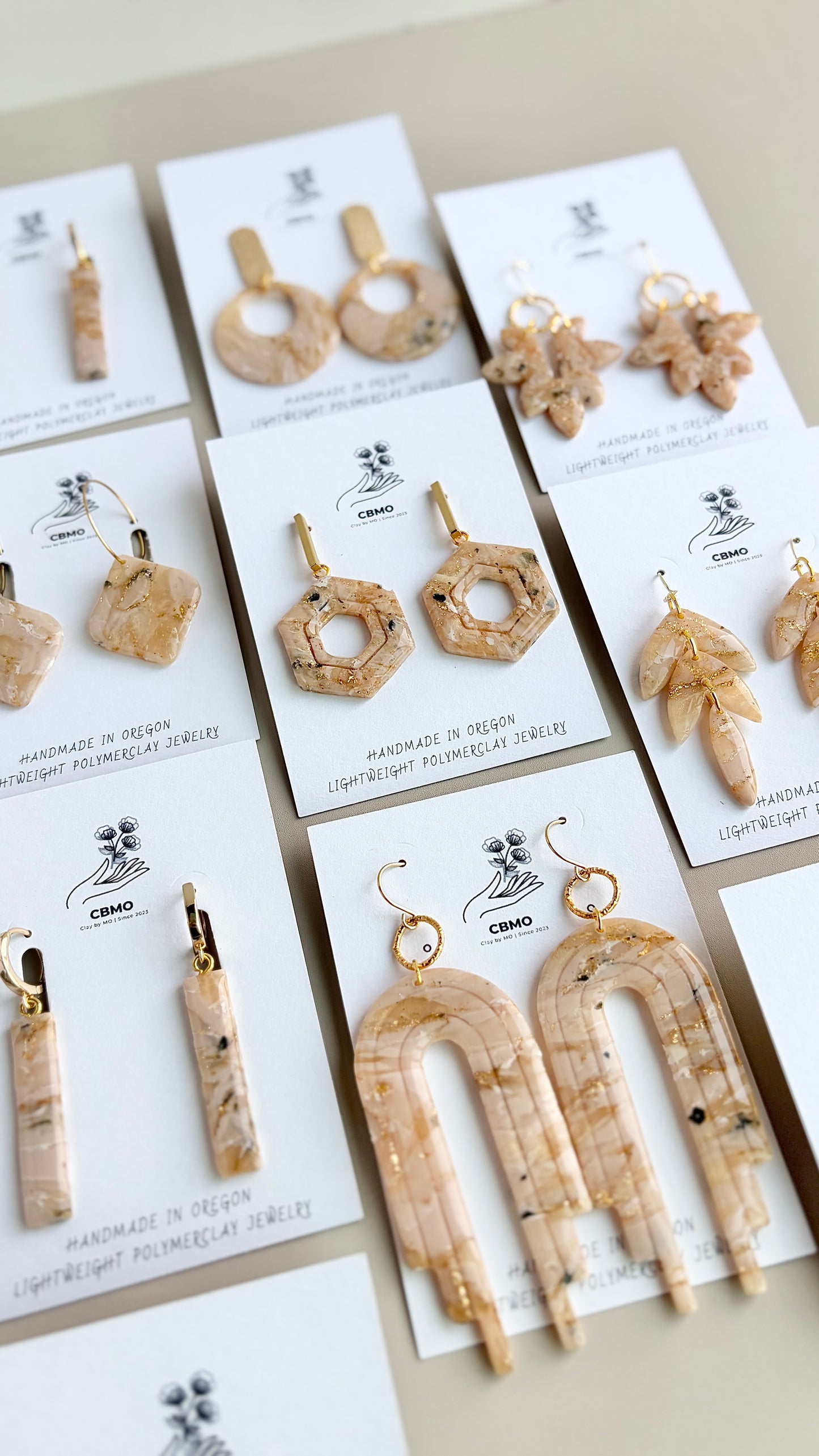 Carmel + Gold Marble Collection