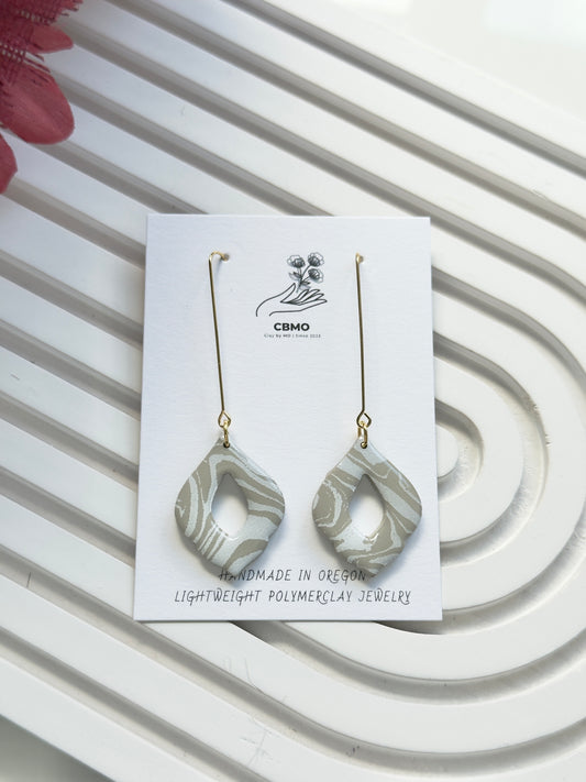 Floral Drop Dangles