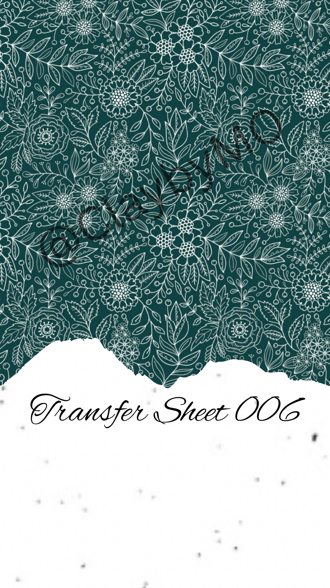 Transfer Sheet 006
