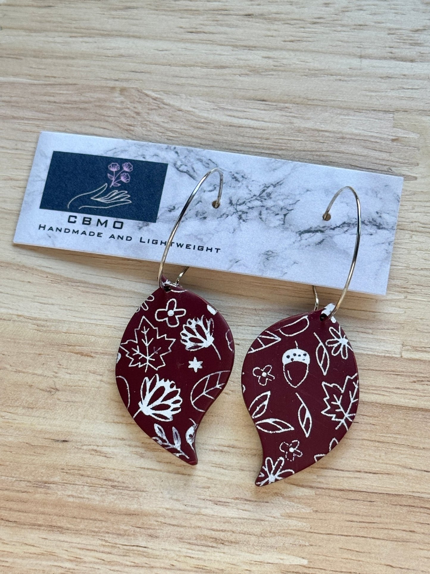 Double Leaf Dangles - ClaybyMO