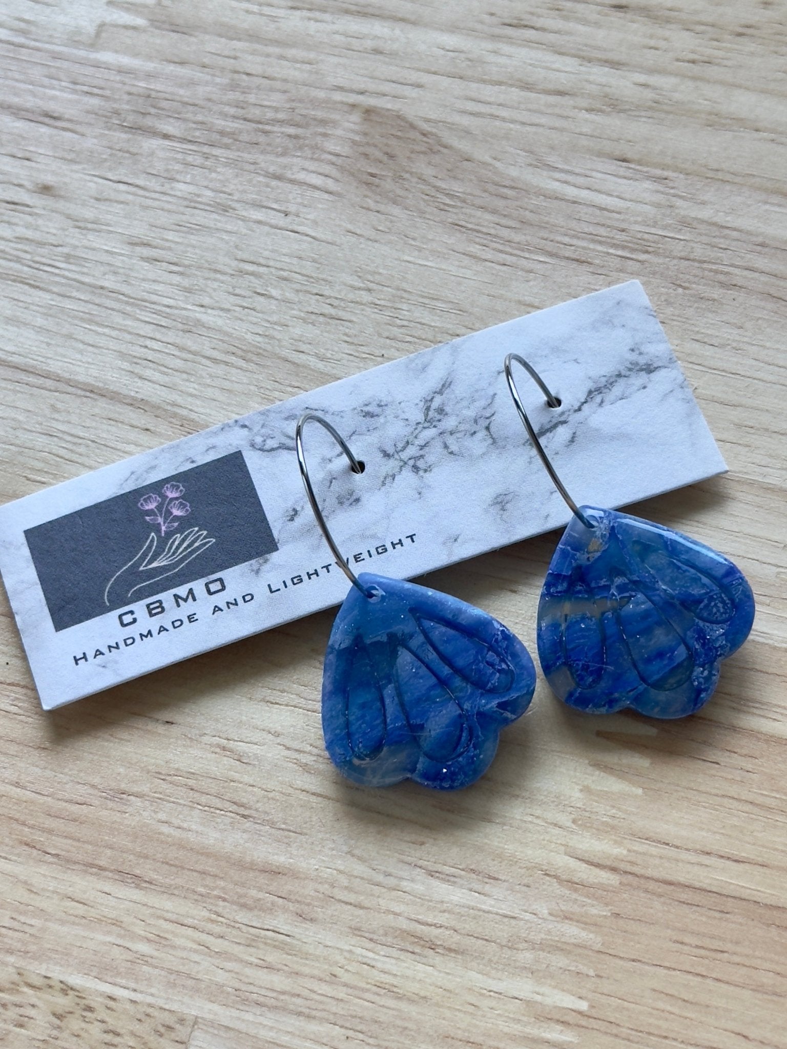 Sapphire Dangles (Multiple Styles) - ClaybyMO