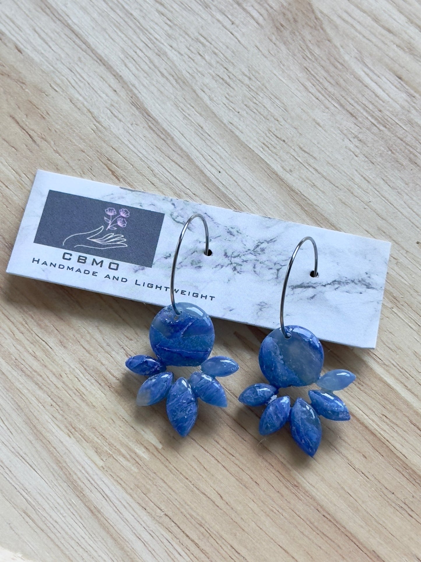Sapphire Dangles (Multiple Styles) - ClaybyMO