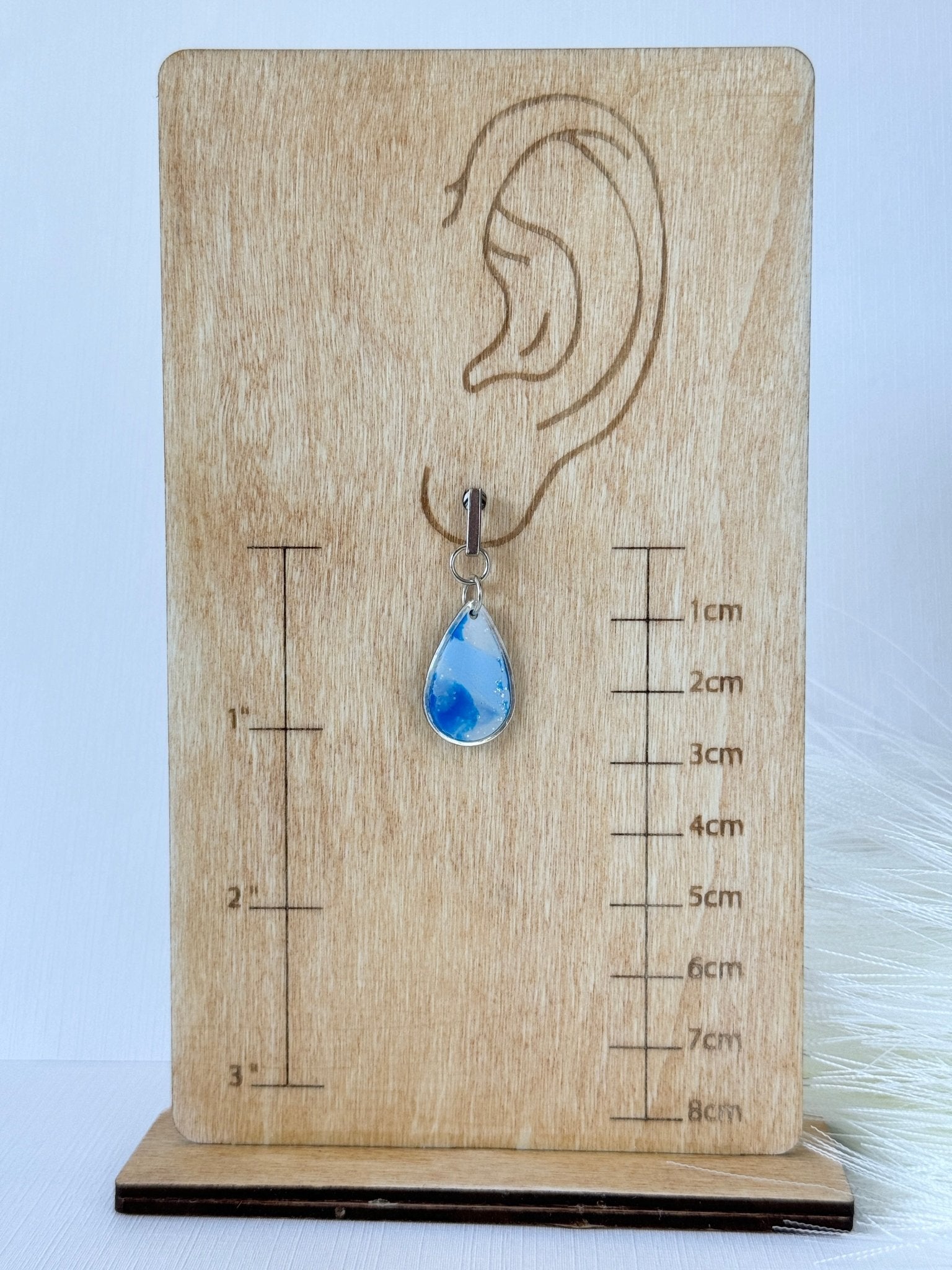 Sea Marble Dangles (Multiple Styles) - ClaybyMO